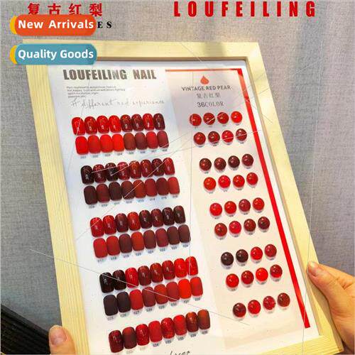 Lofeline 36 colors retro red pear nail polish 2022 new autum
