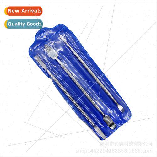 3-Piece Metal Pry Bar Set Cell Phone Removal Bar Flat Brain