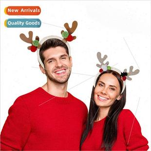 headband elk antler 2023 band new hair decoration Christmas