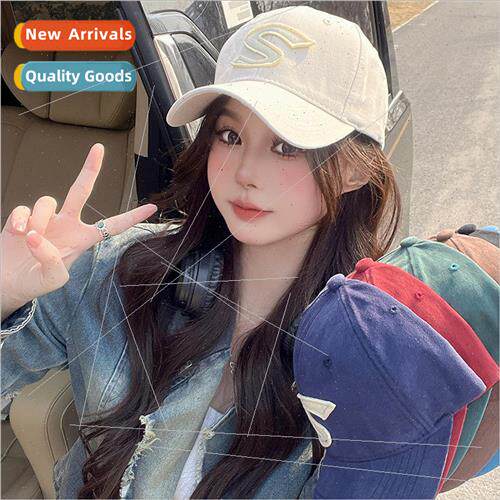 Korean fashion letters S baseball cap children casual wild s