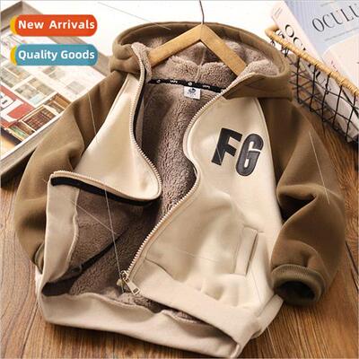 Boys padded jacket childrens 2023 winter new children thicke