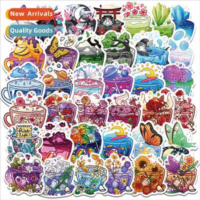 49 whimsical cartoon cup luggage laptop cell phone ipad wate