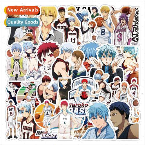 50 cartoon anime phantom basketball king kuroko stickers dec