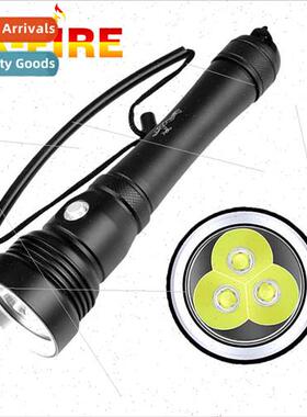 P70 diving flashlight three lights P70 lamp beads high brigh