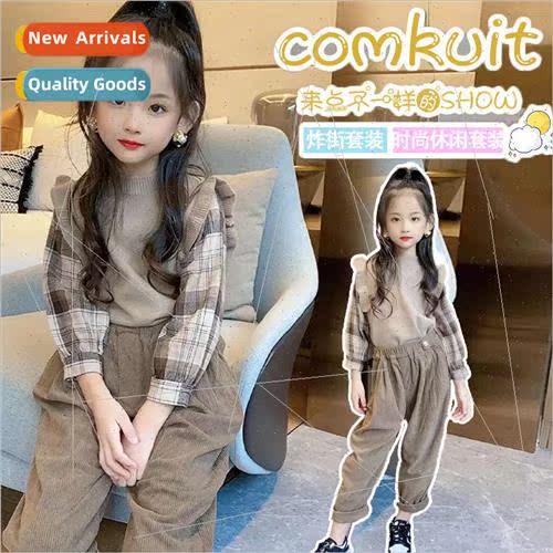 Girls suit 2022 new childrens spring and fall  little girl g