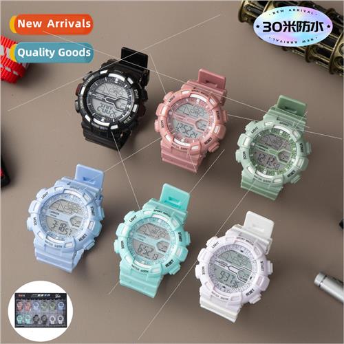 Electronic watch high color value outdoor color student men