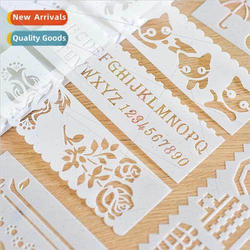DIY drawing template slim strip generation 8  set of skeleto