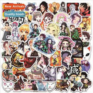 100 pcs of Ghost Destruction Blade Graffiti Stickers Bicycle