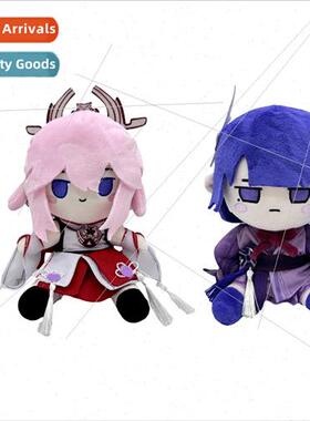 New Yae Miko Dress Up Plush Yae Miko Doll Plush Toy Dolls