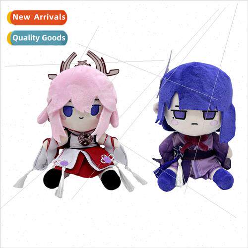 New Yae Miko Dress Up Plush Yae Miko Doll Plush Toy Dolls