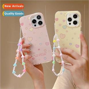 Colorful Heart Full 14ProMax iPhone Screen 适用 INS Chain