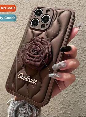 Autumn and winter Merad three-dimensional rose 适用 iPhone 1