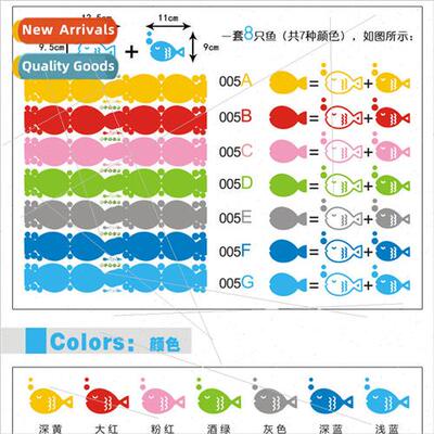 New creative wall stickers five generations of transparent m