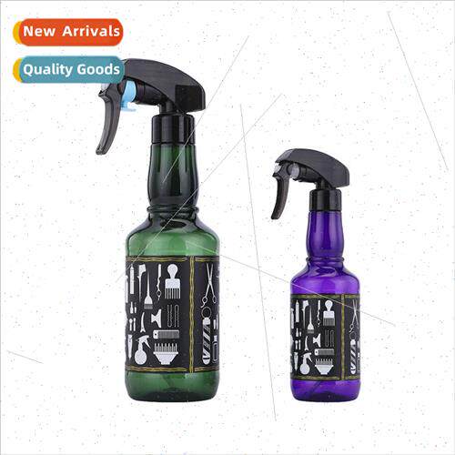 Hairdressing Spray Bottle 350ml Retro Round Bottle Spray Bot