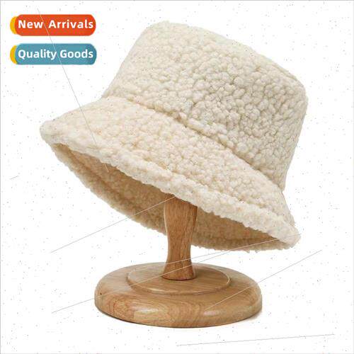 Hat winter new thickened warm teddy hat Korean fashion lambs