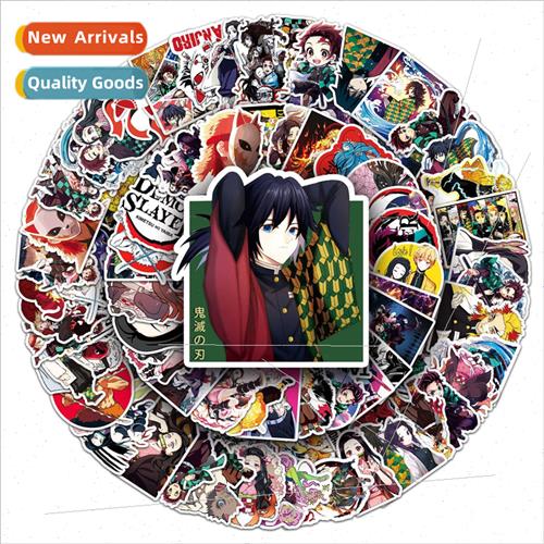 100 pieces of ghost destroy the blade of luggage stickers cr