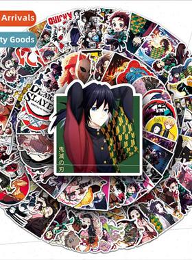 100 pieces of ghost destroy the blade of luggage stickers cr