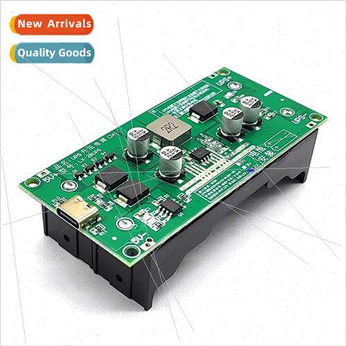 3A high-power 18650 lithium battery boost module 5V912V side