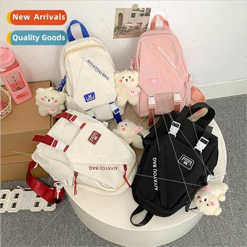 ins fashion female student chest bag Donnier new casual anti