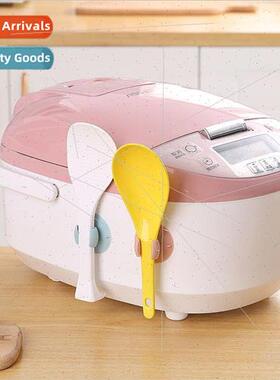 Rice cooker rice spoon hanging rack creative kitchen gadgets
