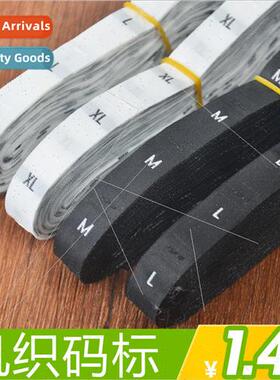 ze fabric label wash mark size label clothing size number la