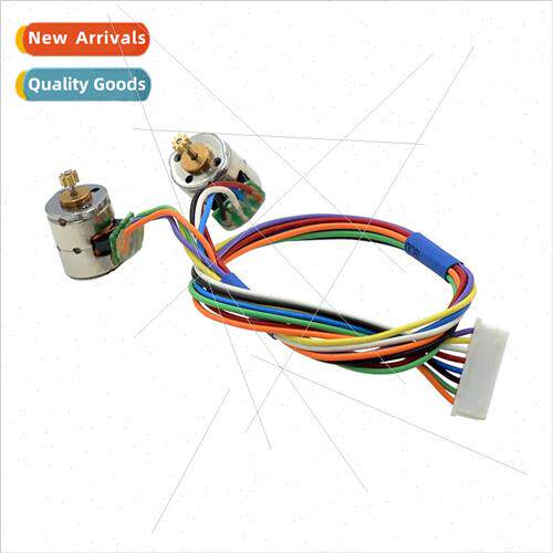 8mm miniature stepper motor pair with teeth 2-phase 4-wire s