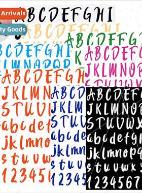 1 inch alphanumeric sticker labels vinyl PVC waterproof oilp