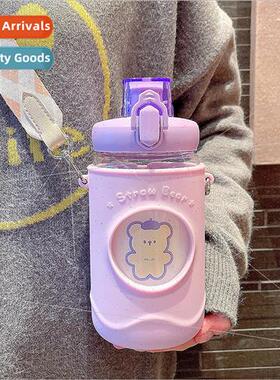 Transparent single-layer glass cup borosilicate glass girls