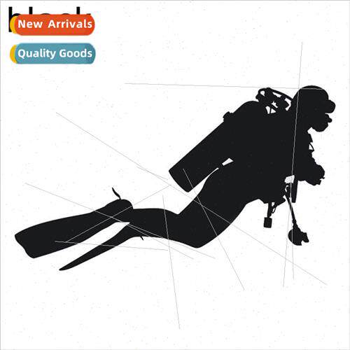 Car Stickers Outbound Body Stickers SPORT SCUBA DIVER Person