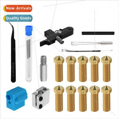 3D Printer dewinder X1/Genius Nozzle licone Sleeve Thermisto