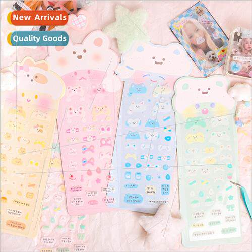 PET goo card decorative stickers Aibao Paradise series cute