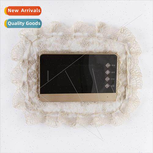 lace embroidery video phone cover cover ugly doorbell cover