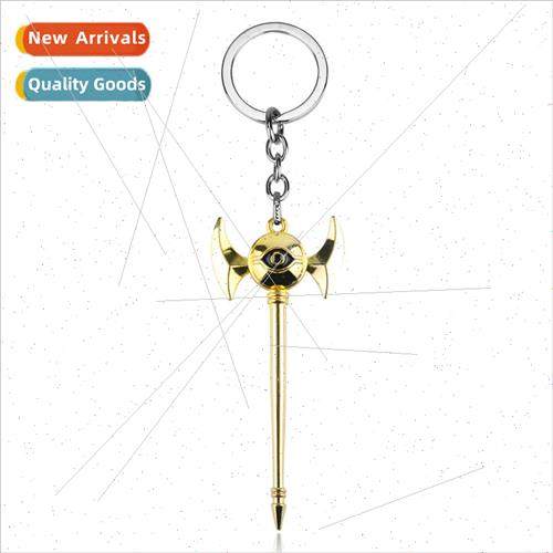 Game of Thrones Keychain Tin Scepter Model Metal Pendant Acc