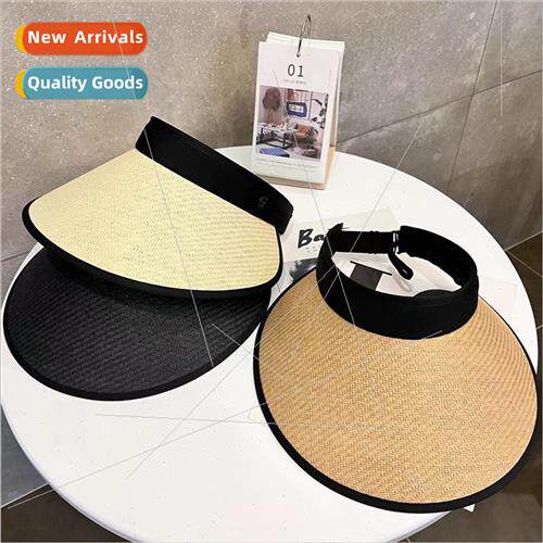New summer sun-shading  of straw hat sunscreen UV hollow cap