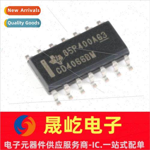 New al CD4066BM96 SOIC-14 CMOS Quad Bidirectional Switch SMT