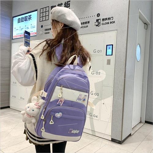 ins soft girl fresh student shoulder bag 2023 new literature