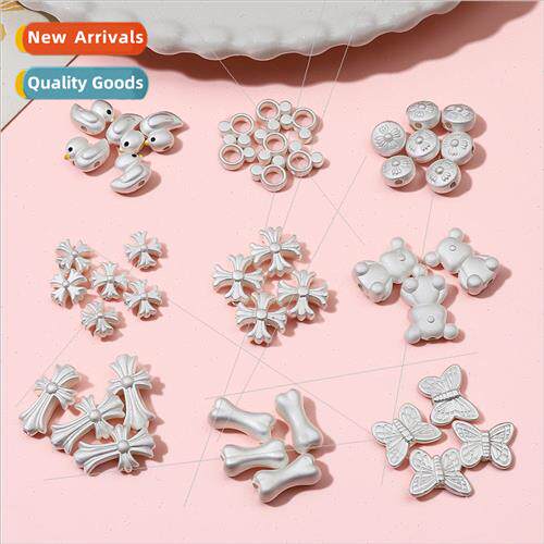 mple hundred matching matte silver square butterfly flowers