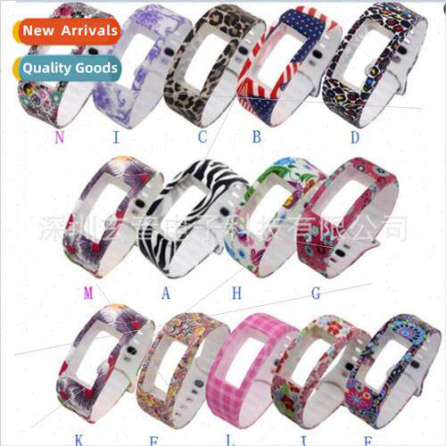 适用 Samsung Gear Fit2 SM-R360 One-piece Printed Silicone St