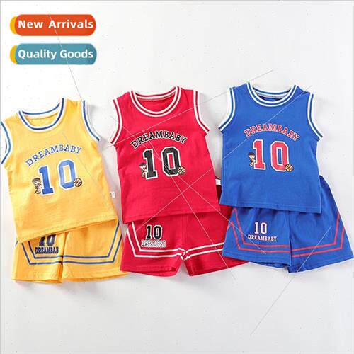 Childrens basketball uni适用ms short-sleeved suit boys summe