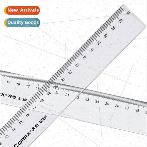 Precision Scale Student Ruler 20/30/40cm Plastic Ruler Drawi