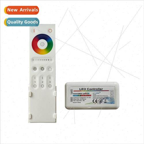 RF Full Touch 2.4G RGB Controller Wireless Remote Control RG