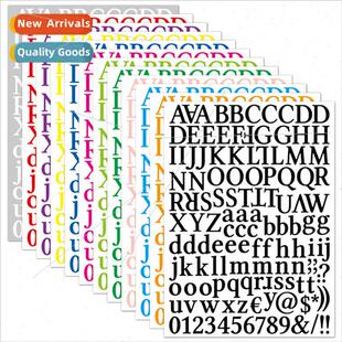 serif letter stickers stationery furniture office supplies d