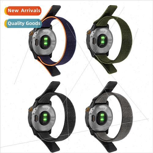 适用 Garmin Fenix7/7s/7x Loopback Nylon Canvas Strap Samsung