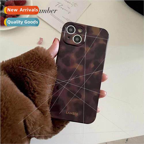 Korean wind ins yellow amber 适用 Apple 13/12Promax phone ca