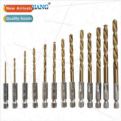 1.5-6.5mm Hexagonal Shank Drill Bits Twist Drill Bits Electr