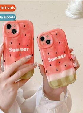 Summer refreshing watermelon rind 适用 apple 14/13pro creati