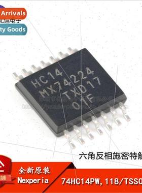 al 74HC14PW 118 TSSOP-14 Hex Inverting Schmitt Trigger