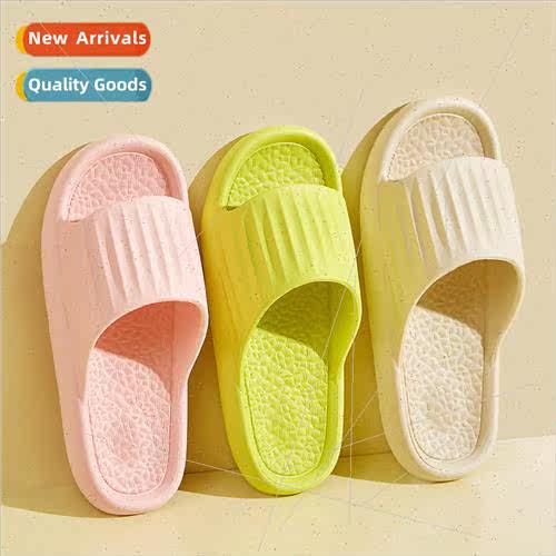 2023 new summer slippers female bathroom -slip to shoes fema