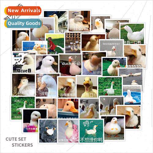 60 Cute Animal Duckling Text Emoji s Waterproof Car Helmet s