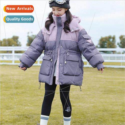 Girls cotton suit winter 2023 new 适用eign- childrens big gi